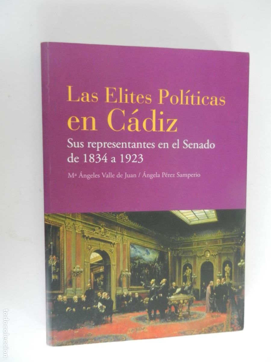 Libros de segunda mano: LAS ELITES POL&Iacute;TICAS DE CADIZ 1834- M&ordf; ANGELES VALLE / ANGELA PEREZ SAMPERIO - DIPUTA. CADIZ 2009