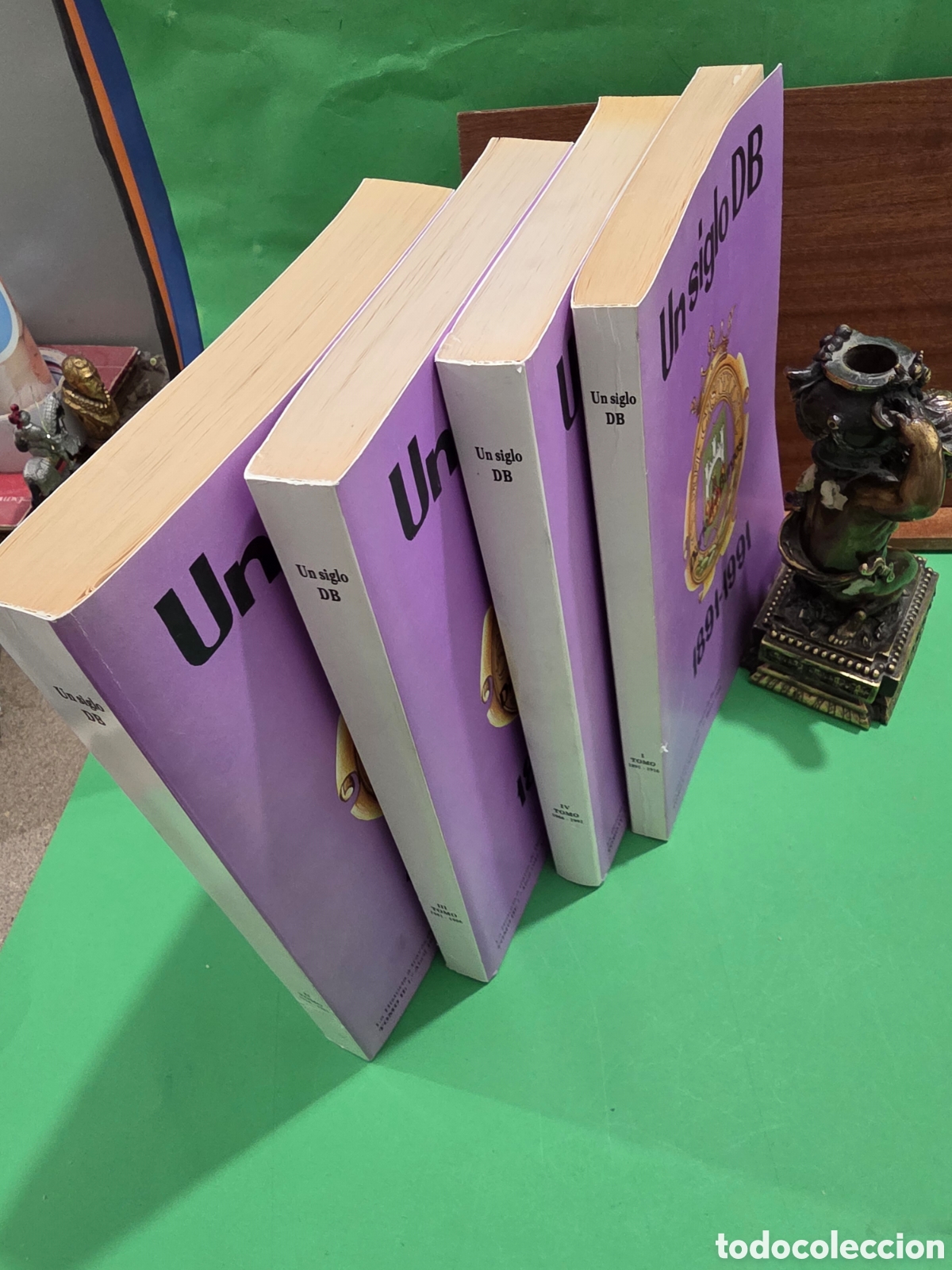 Libros de segunda mano: &rdquo;&rdquo;UN SIGLO DB...1891-1991&rdquo;&rdquo;...LA HISTORIA A TRAV&Eacute;S DE DIARIO DE BURGOS...4 TOMOS...