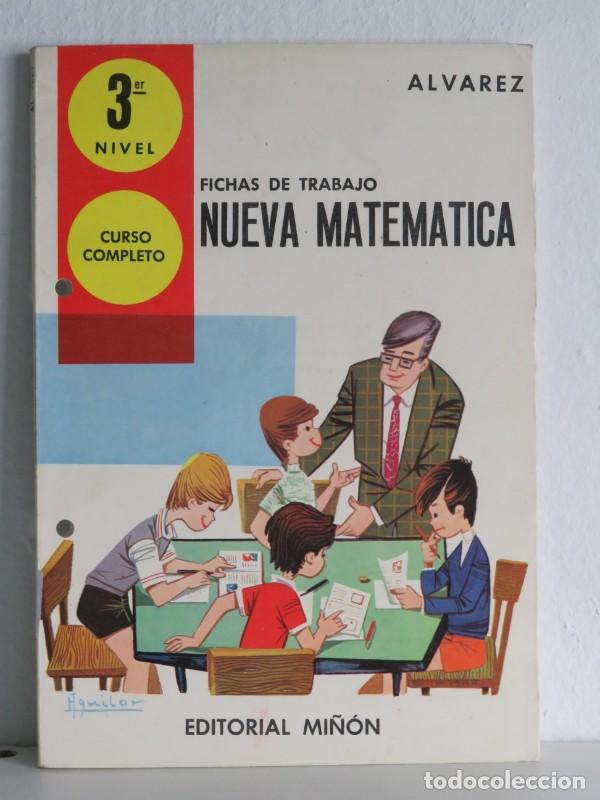 Libri di seconda mano: Fichas de trabajo nueva matem&aacute;tica: Tercer nivel. Curso completo - Alvarez - Editorial Mi&ntilde;&oacute;n