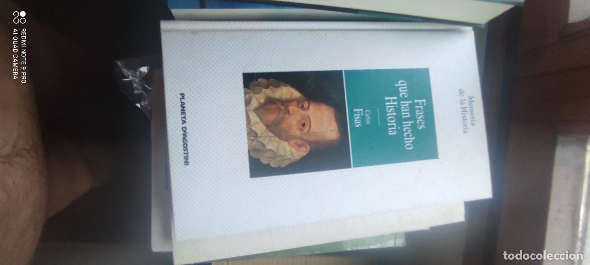 Libros de segunda mano: FRASES QUE HAN HECHO HISTORIA. CARLOS FISAS. MEMORIAS DE LA HISTORIA