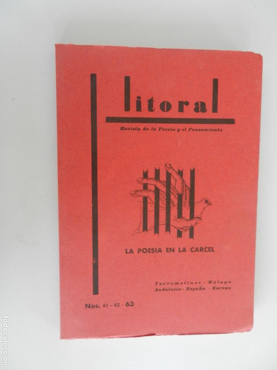 Libros de segunda mano: LITORAL , REVISTA DE LA POESIA EL PENSAMIENTO - N&ordm;S. 61-62-63 - LA POESIA EN LA CARCEL 1976 -3500 EJ