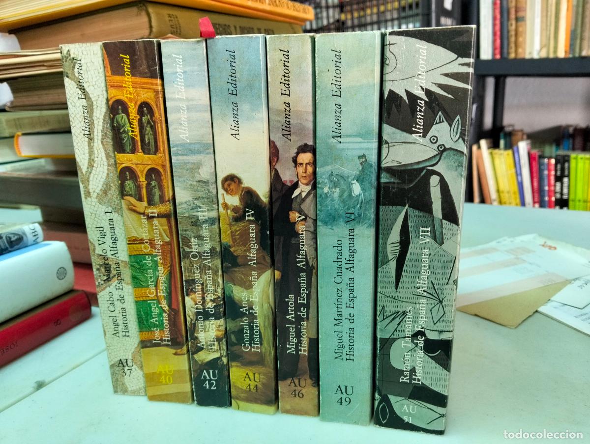 Libros de segunda mano: Historia. Obra Completa, Historia de Espa&ntilde;a, 7 Vols. Obra Completa. Buen estado. VISITA MI CATALOGO