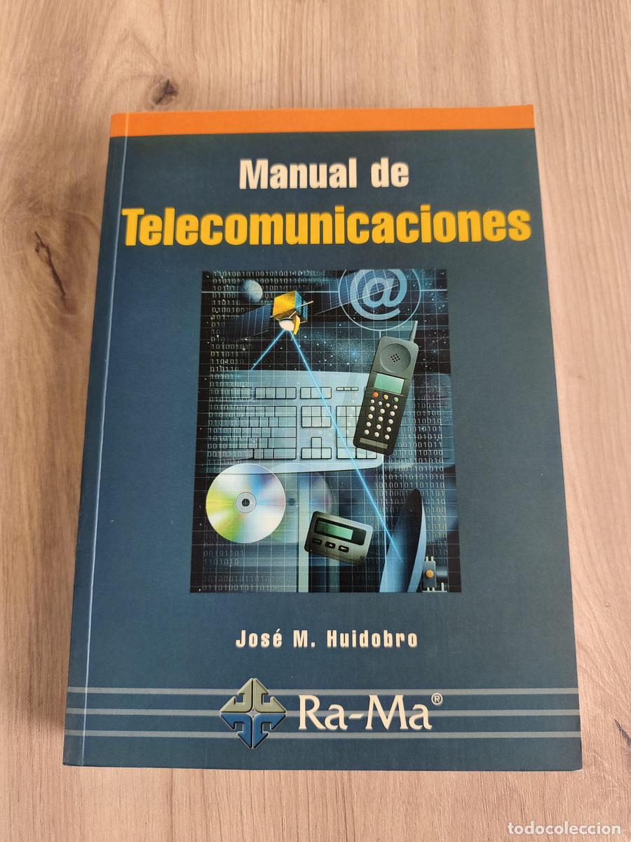 Libros de segunda mano: Manual de telecomunicaciones Jos&eacute; Mar&iacute;a Huidobro