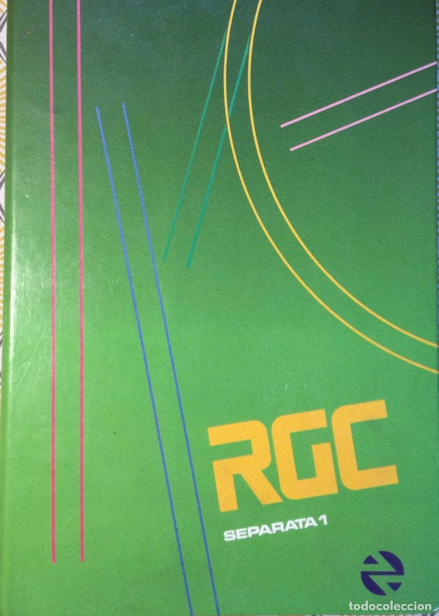 Libros de segunda mano: RENFE REGGLAMETO GENEERAL DE CIRCULACI&Oacute;N SEPARATA 1