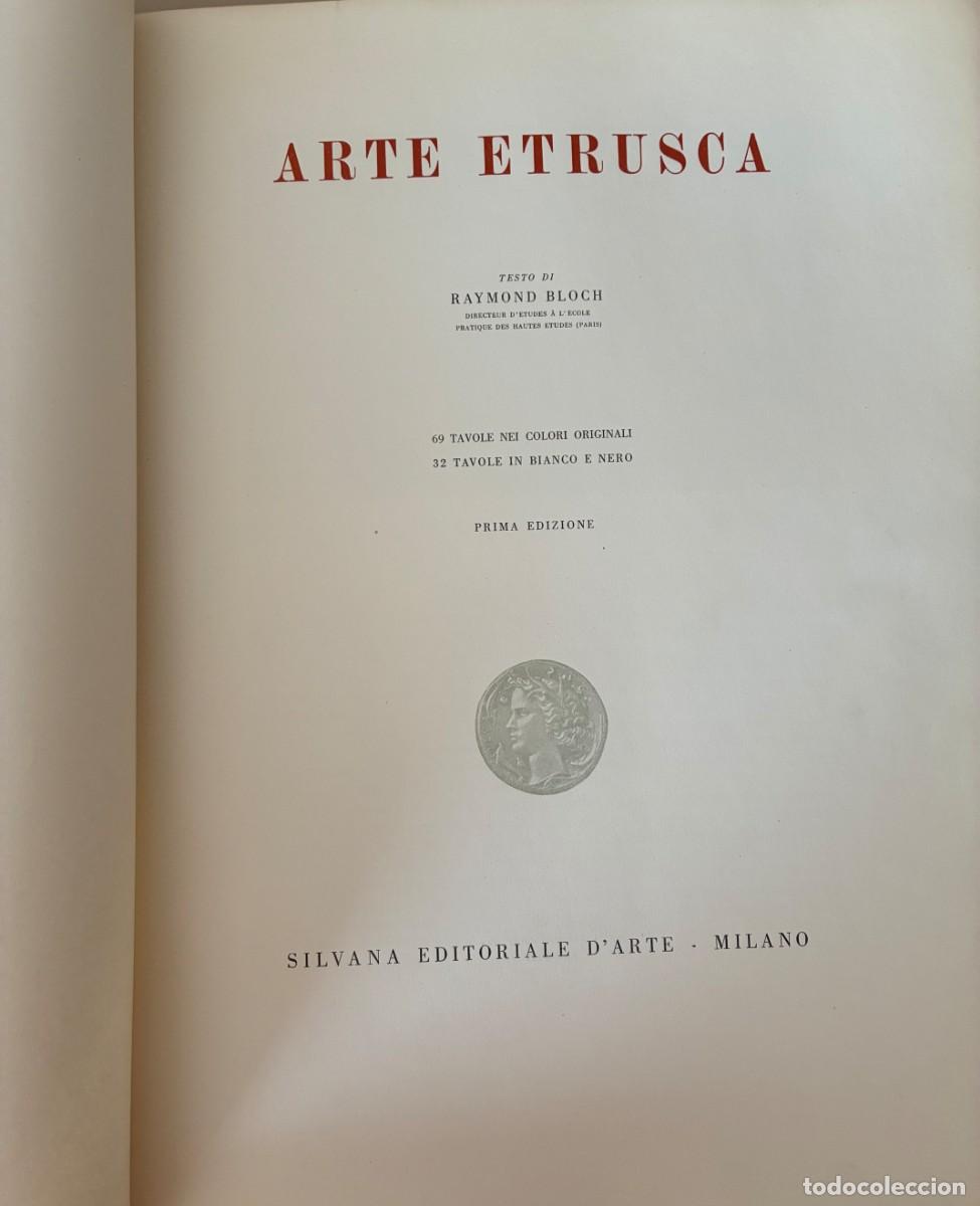 Libros de segunda mano: Arte Etrusca. Raymond Bloch - Foto 2