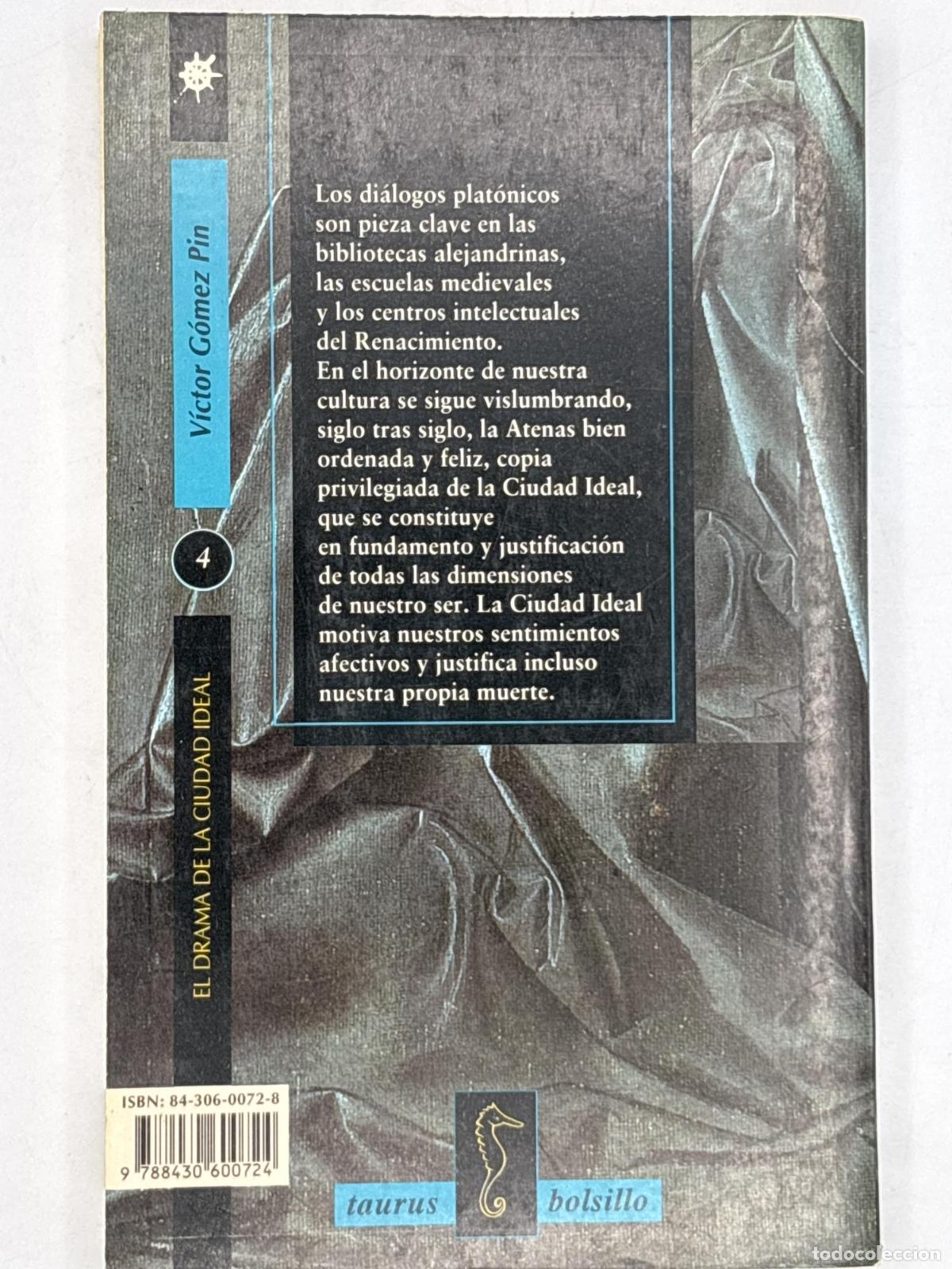 Libros de segunda mano: El drama de la ciudad ideal - V&iacute;ctor G&oacute;mez Pin - Foto 3