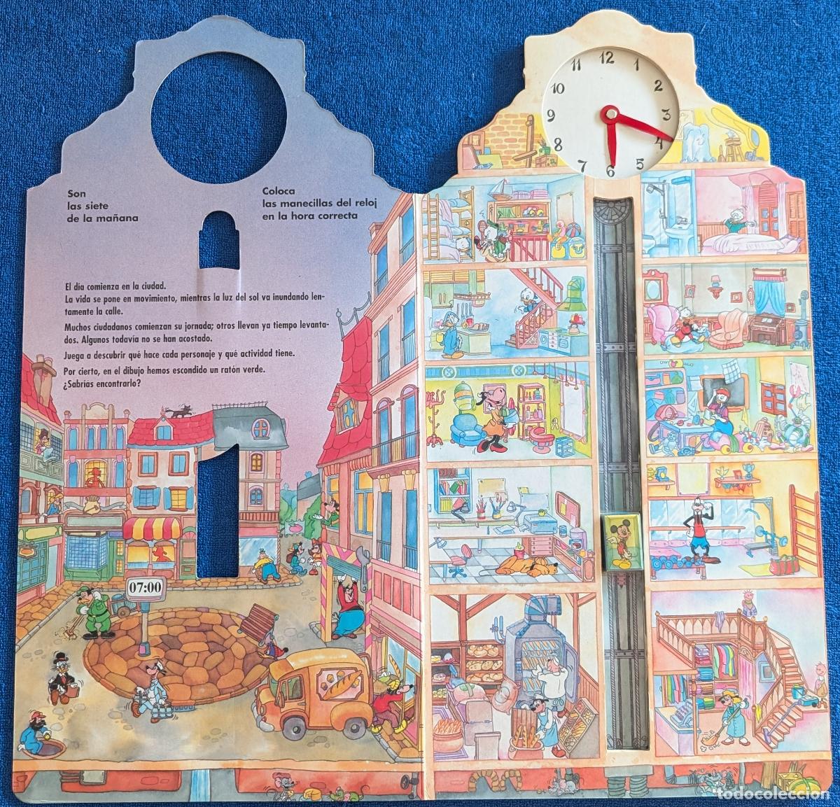 Libros de segunda mano: &iquest;Qu&eacute; hora es Mickey Mouse? - Ediciones Gaviota (1996) - Foto 2