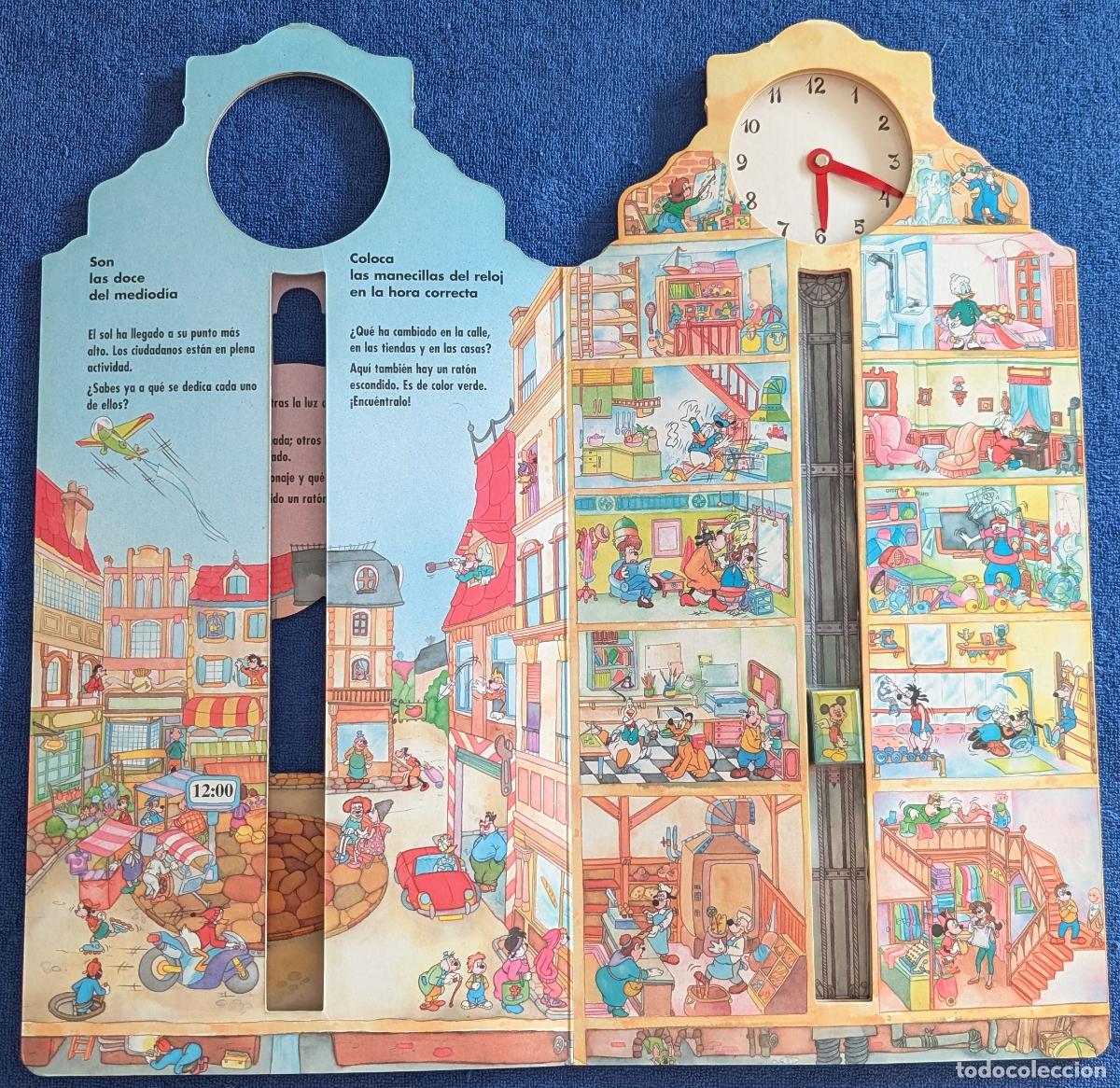 Libros de segunda mano: &iquest;Qu&eacute; hora es Mickey Mouse? - Ediciones Gaviota (1996) - Foto 3