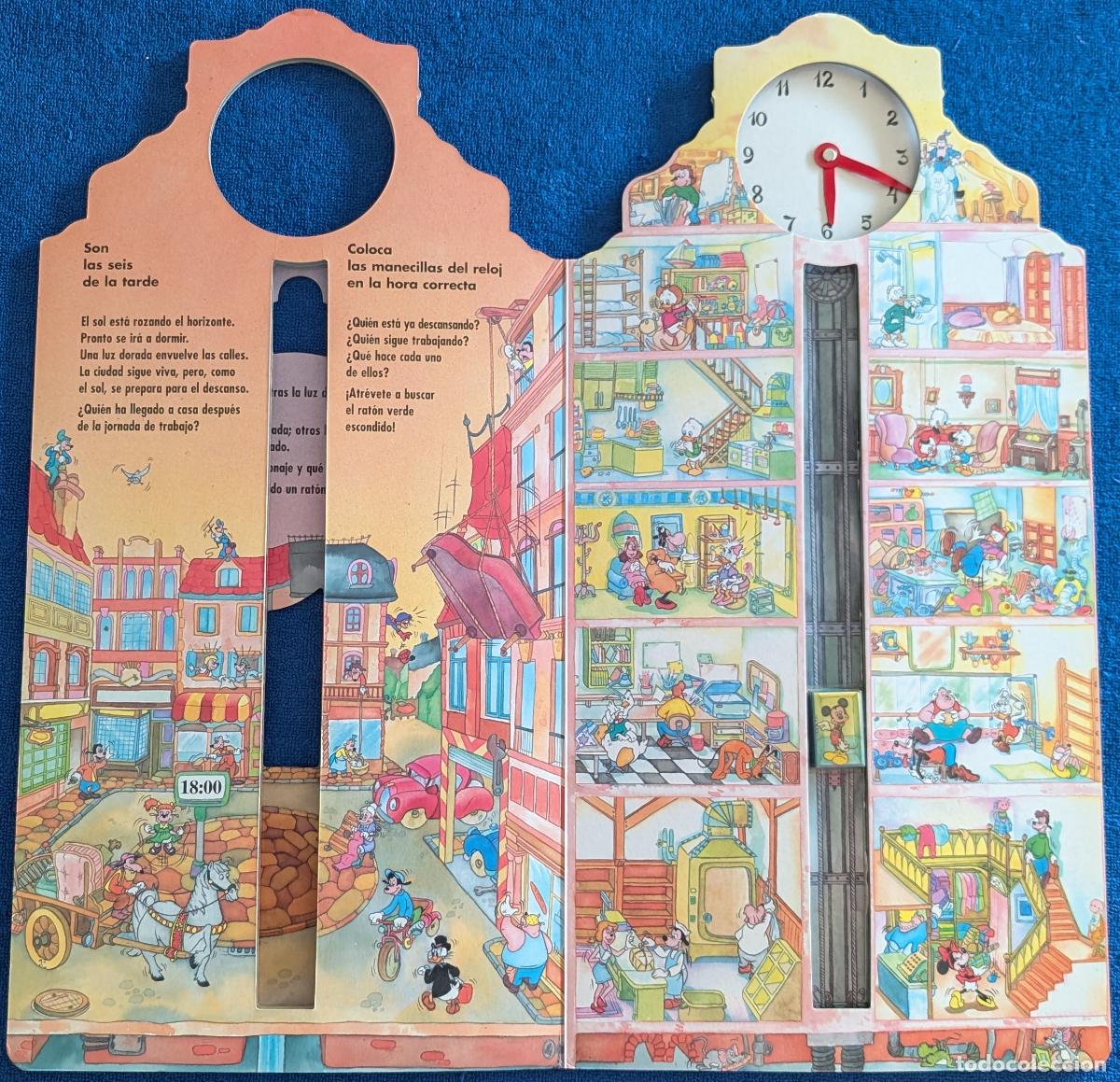 Libros de segunda mano: &iquest;Qu&eacute; hora es Mickey Mouse? - Ediciones Gaviota (1996) - Foto 4