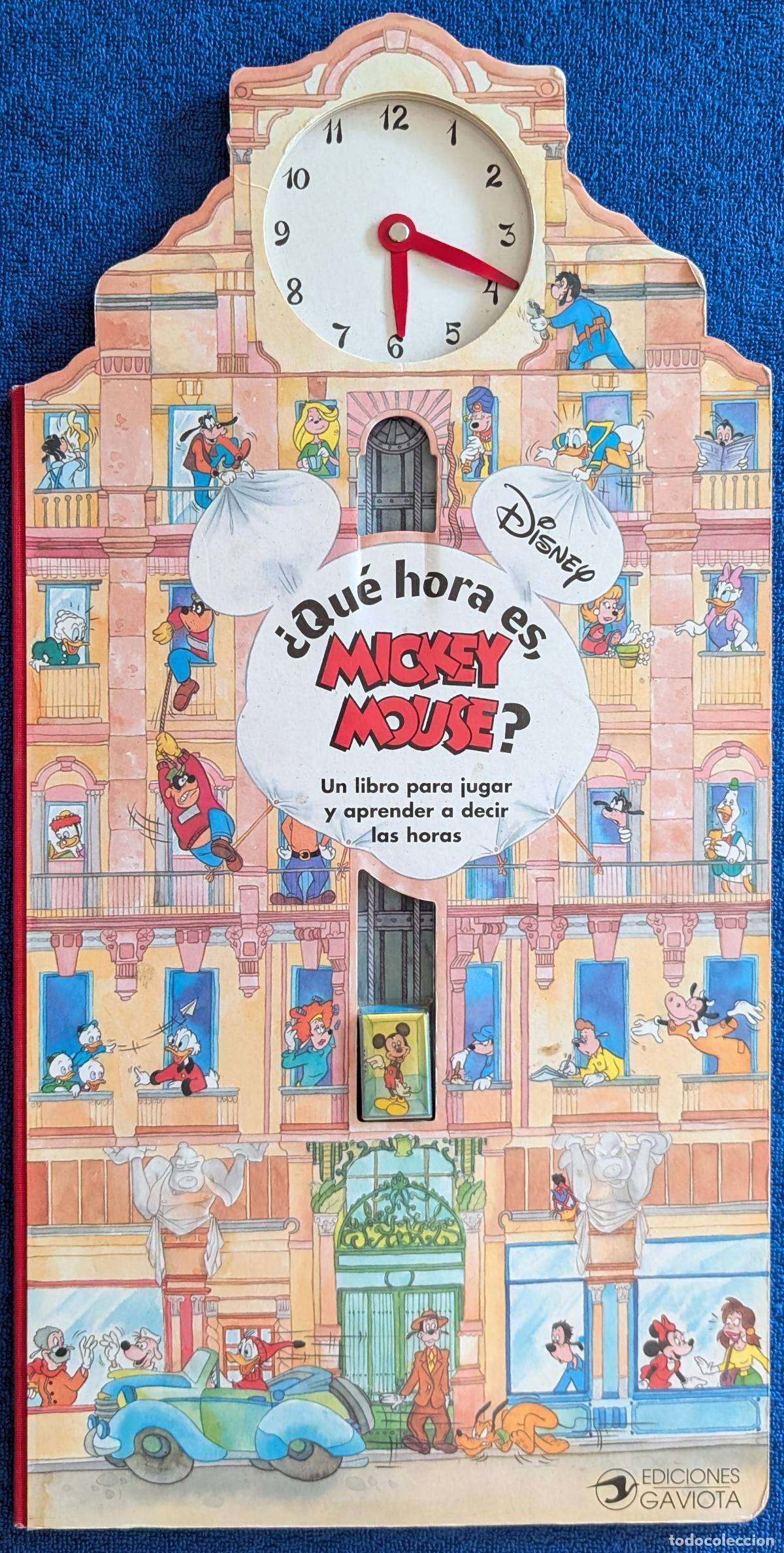 Libros de segunda mano: &iquest;Qu&eacute; hora es Mickey Mouse? - Ediciones Gaviota (1996)