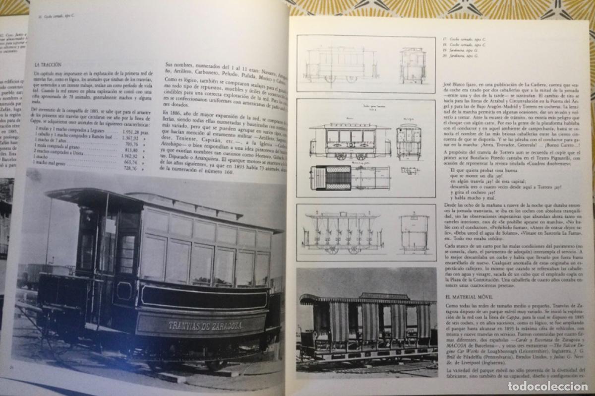 Libros de segunda mano: LOS TRANV&Iacute;AS DE ZARAGOZA - Foto 3
