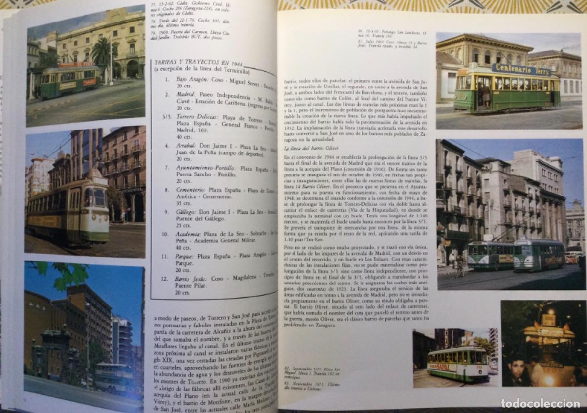 Libros de segunda mano: LOS TRANV&Iacute;AS DE ZARAGOZA - Foto 5