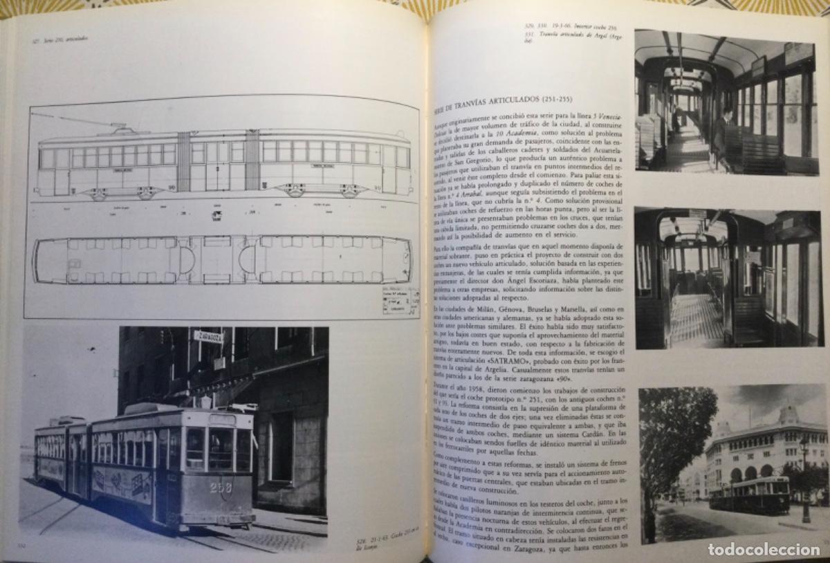 Libros de segunda mano: LOS TRANV&Iacute;AS DE ZARAGOZA - Foto 9