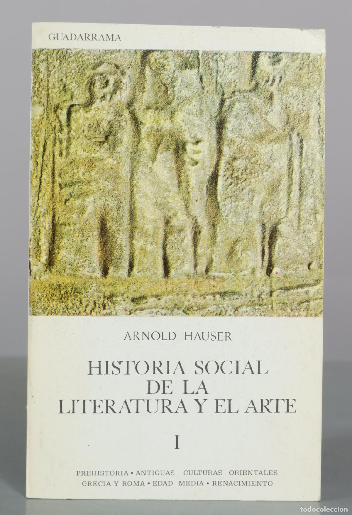 Libros de segunda mano: Historia social de la literatura y el arte I - Arnold Hauser - Guadarrama