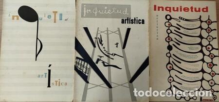 Gebrauchte B&uuml;cher: 'INQUIETUD ART&Iacute;STICA'. Revistas n&ordm; 20, 22 y 27 editadas en VIC en 1960/62. Muy escasas.
