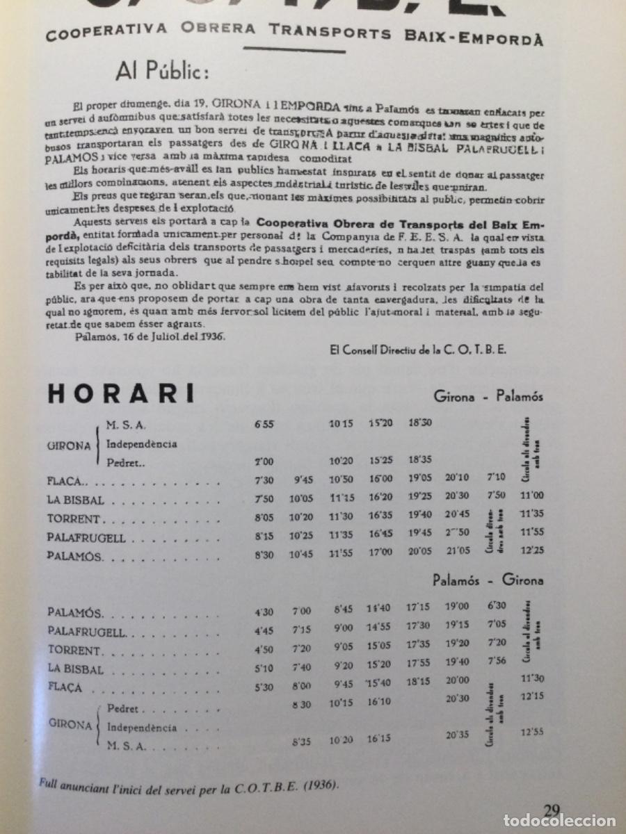 Libros de segunda mano: EL TRAMVIA DEL BAIX EMPORD&Agrave; - Foto 3