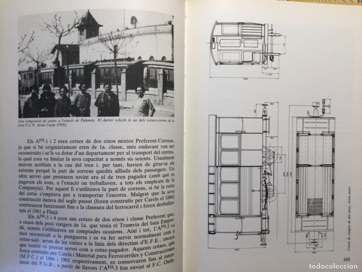 Libros de segunda mano: EL TRAMVIA DEL BAIX EMPORD&Agrave; - Foto 8