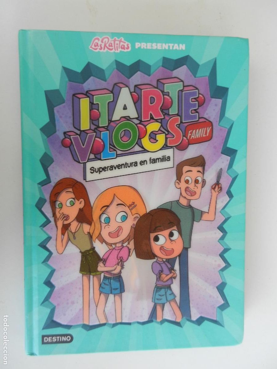 Libros de segunda mano: I.T.A.R.T.E. V.L.O.G.S. FAMILY - SUPERAVENTURA EN FAMILIA , LAS RATITAS - DESTINO 2021