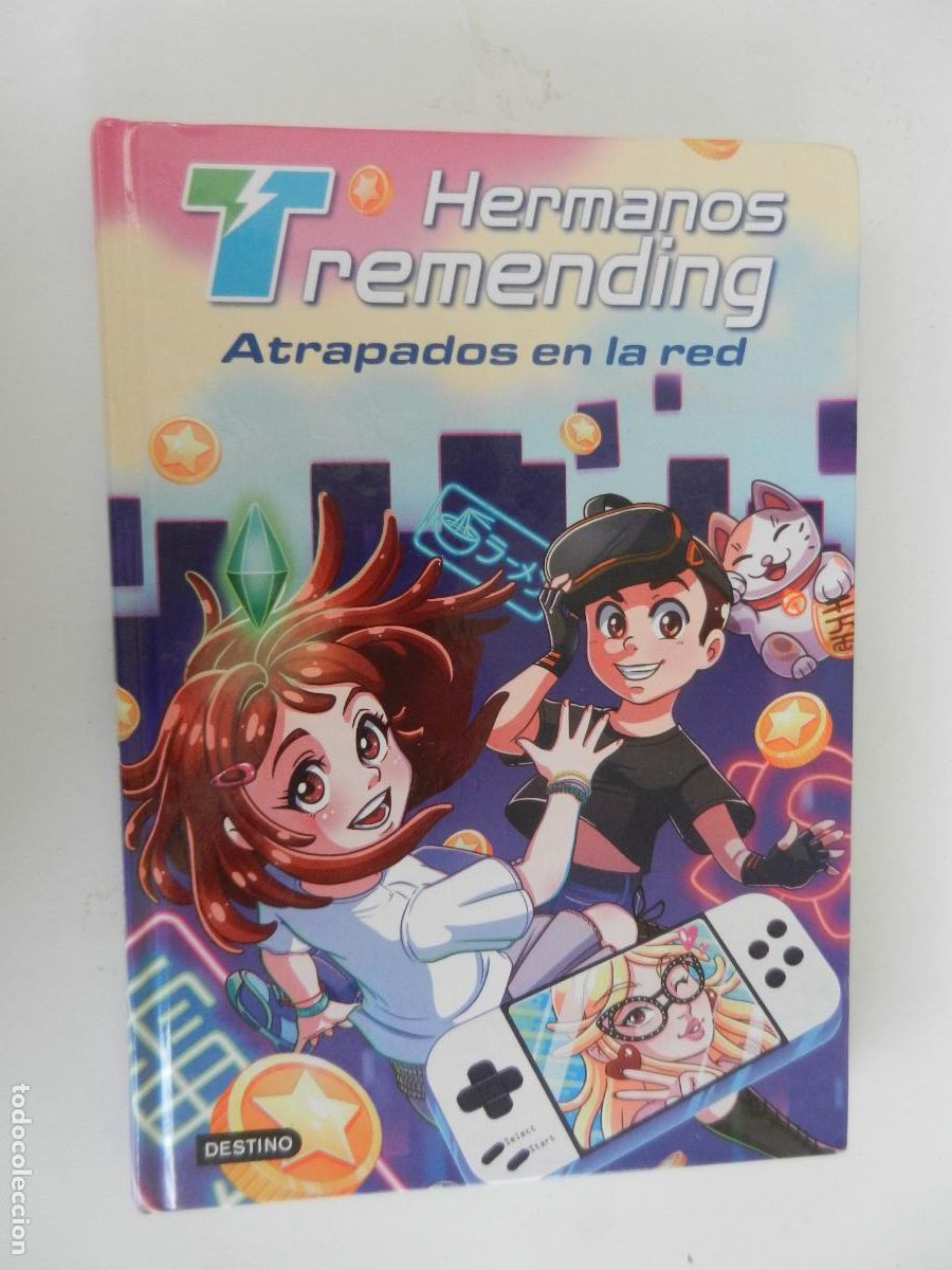 Libros de segunda mano: HERMANOS TREMENDING - ATRAPADOS EN LA RED - DESTINO -2022- N&ordm; 2