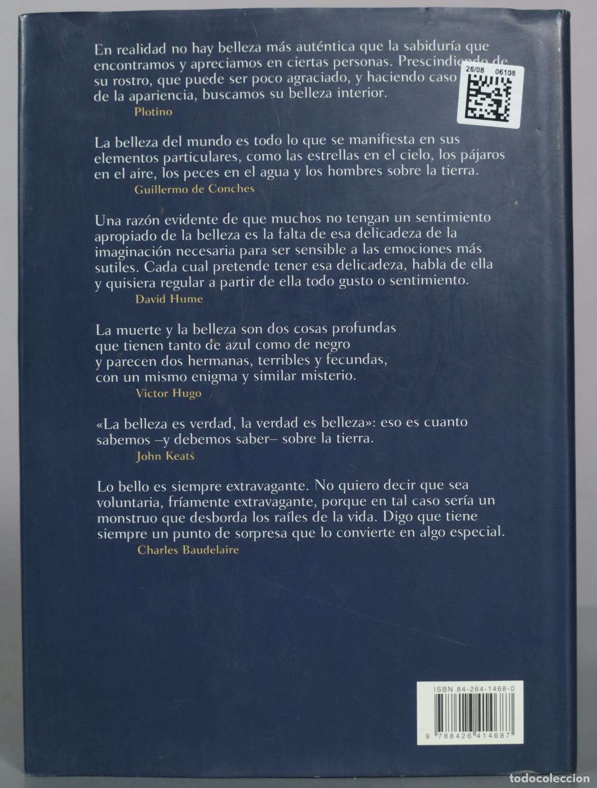 Libros de segunda mano: Historia de la belleza - Umberto Eco - Lumen - Foto 2