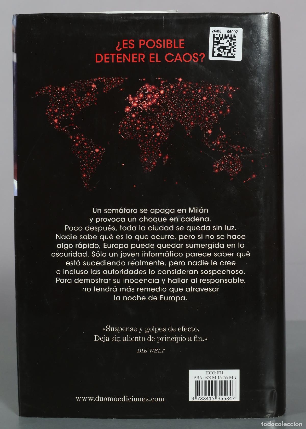 Libros de segunda mano: Black Out - Marc Elsberg - Duomo Ediciones - Foto 2