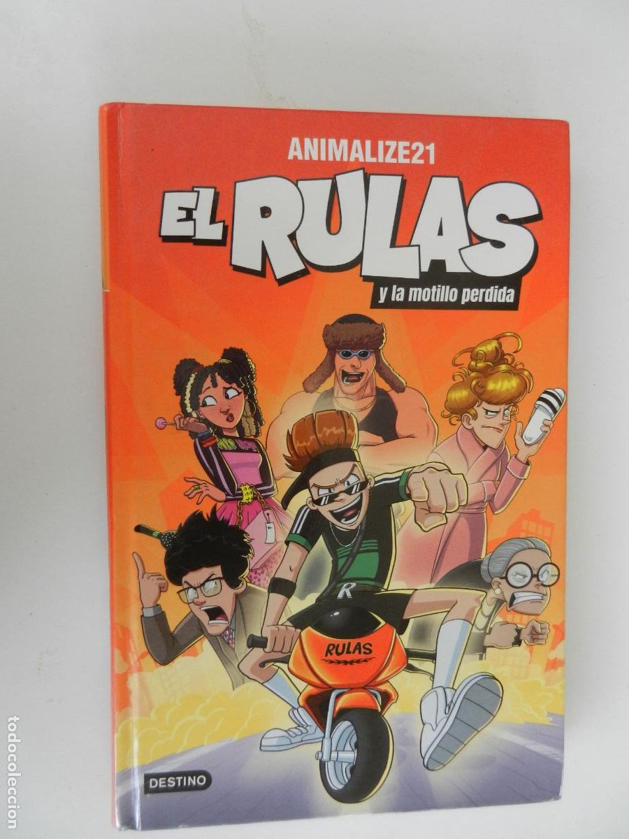 Libros de segunda mano: EL RULAS Y LA MOTILLO PERDIDA - ANIMALIZE21 - DESTINO- 2023