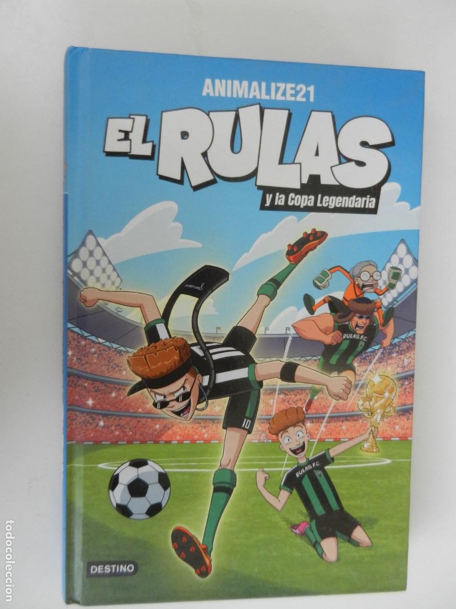 Libros de segunda mano: EL RULAS Y LA COPA LEGENDARIA - ANIMALIZE21 - DESTINO- 2024