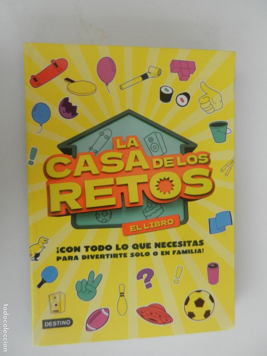 Libros de segunda mano: LA CASA DE LOS RETOS , EL LIBRO &iexcl; CON TODO LO QUE NECESITAS PARA DIVERTIRTE ! DESTINO 2024