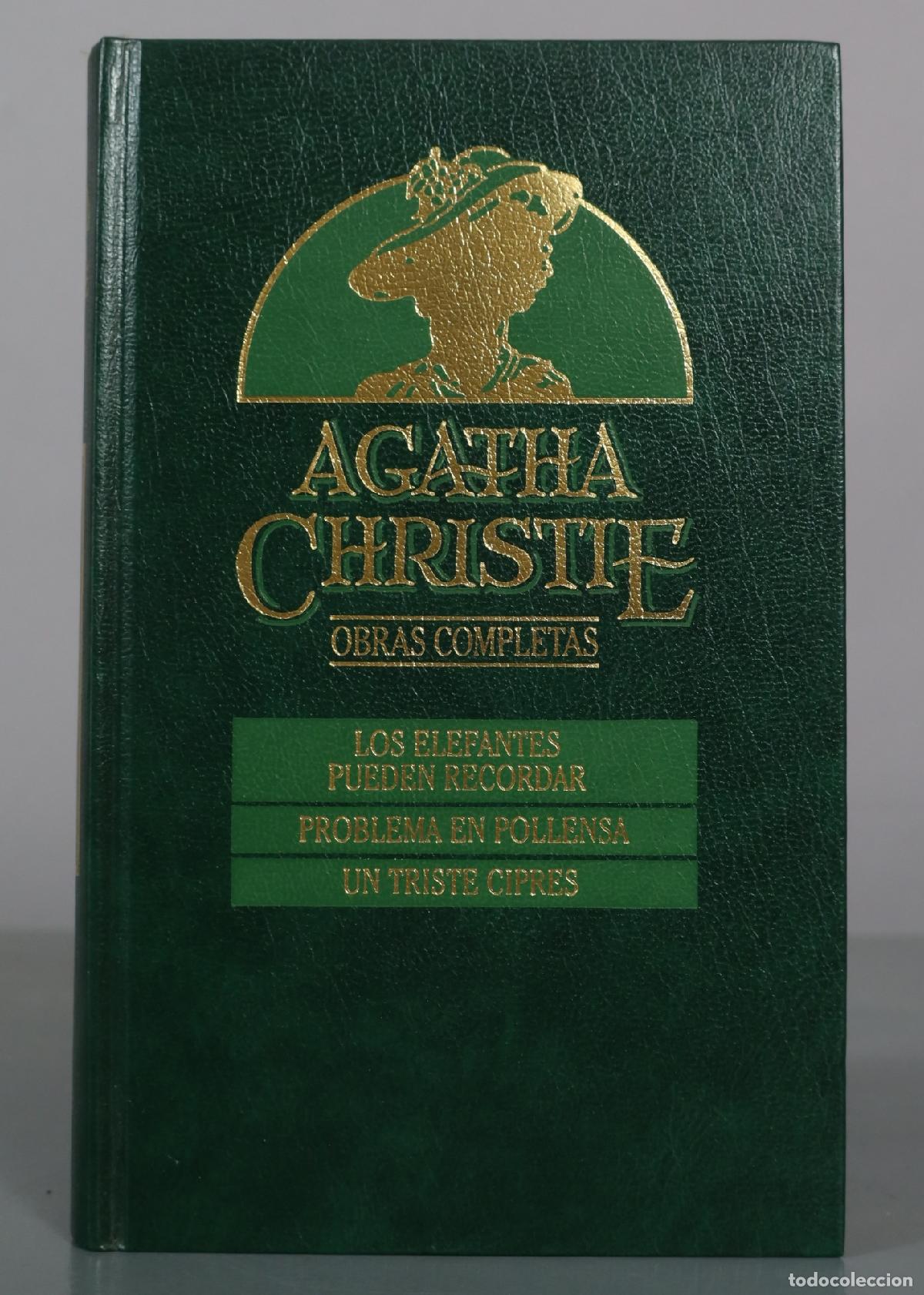 Libros de segunda mano: Obras Completas - Agatha Christie - Los elefantes pueden recordar - Problema en Pollensa - Un triste