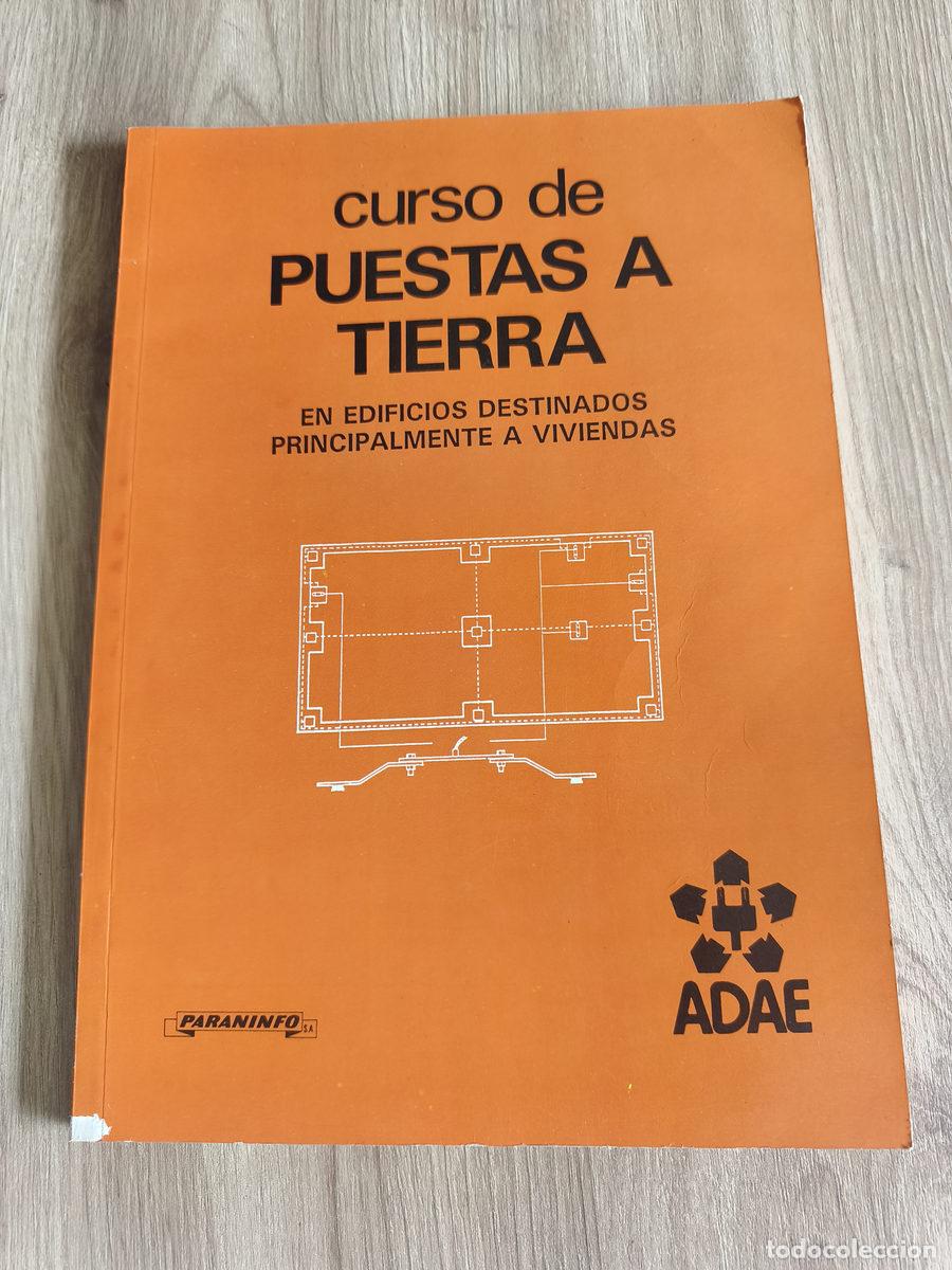 Libros de segunda mano: Curso de puestas a tierra ADAE Paraninfo