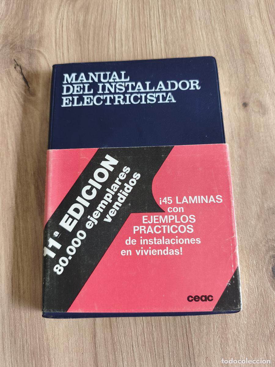 Libros de segunda mano: Manual del instalador electricista Jos&eacute; Rold&aacute;n