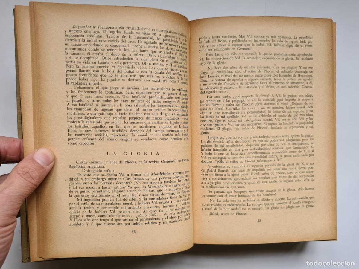 Libros de segunda mano: Obras Completas de Rafael Barrett, Americalee, 1943 - Foto 6