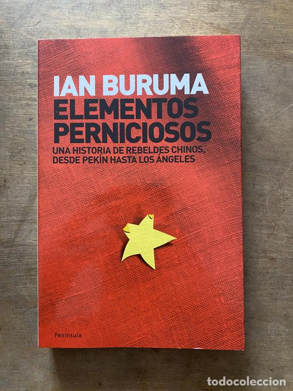 Livros em segunda m&atilde;o: Elementos perniciosos - Buruma Ian