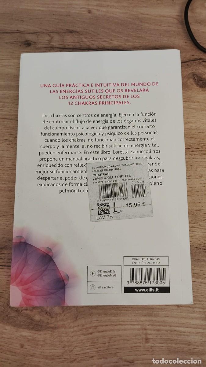 Libros de segunda mano: Chakras | Loretta Zanuccoli | EIFIS Ediciones - Foto 2