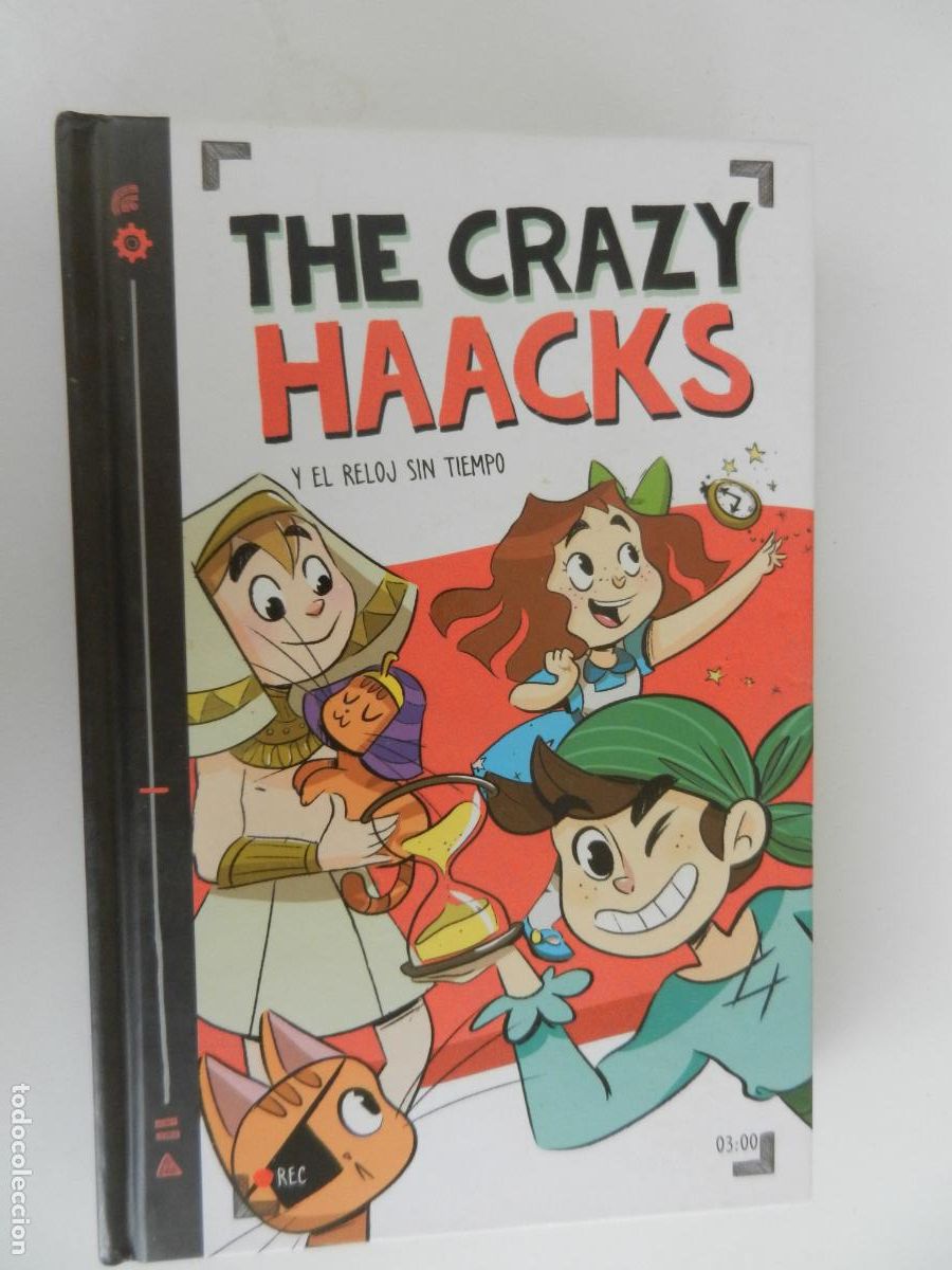 Libros de segunda mano: THE CRAZY HAACKS Y EL RELOJ SIN TIEMPO - MONTENA 2019