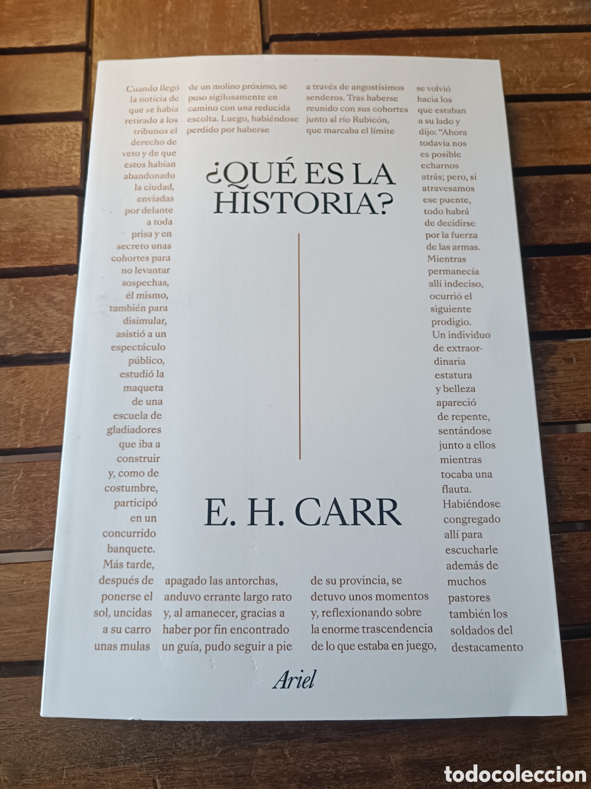Libros de segunda mano: Que es la historia E H Carr Ariel 2025 ensayo