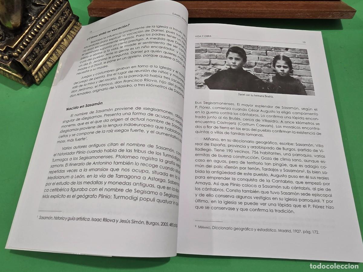 Libros de segunda mano: &rdquo;&rdquo;DANIEL SIM&Oacute;N REY, VIDA Y OBRA&rdquo;&rdquo;...JES&Uacute;S SIMON REY...E. MONTE CARMELO...2019... - Foto 10