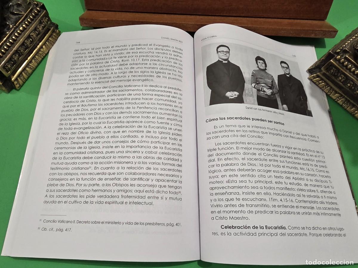 Libros de segunda mano: &rdquo;&rdquo;DANIEL SIM&Oacute;N REY, VIDA Y OBRA&rdquo;&rdquo;...JES&Uacute;S SIMON REY...E. MONTE CARMELO...2019... - Foto 18