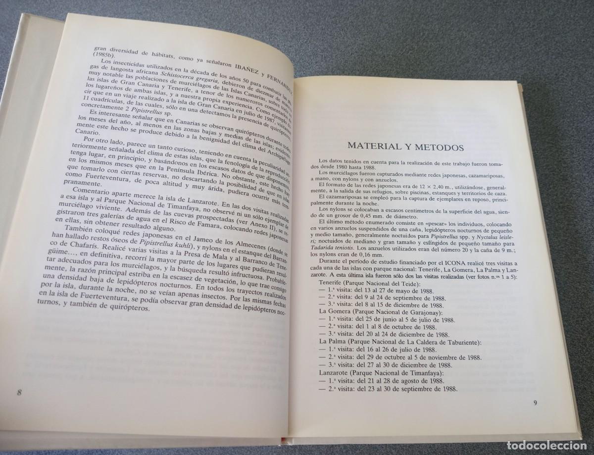 Libros de segunda mano: Murcielagos De Las Islas Canarias D.Trujillo - Foto 6