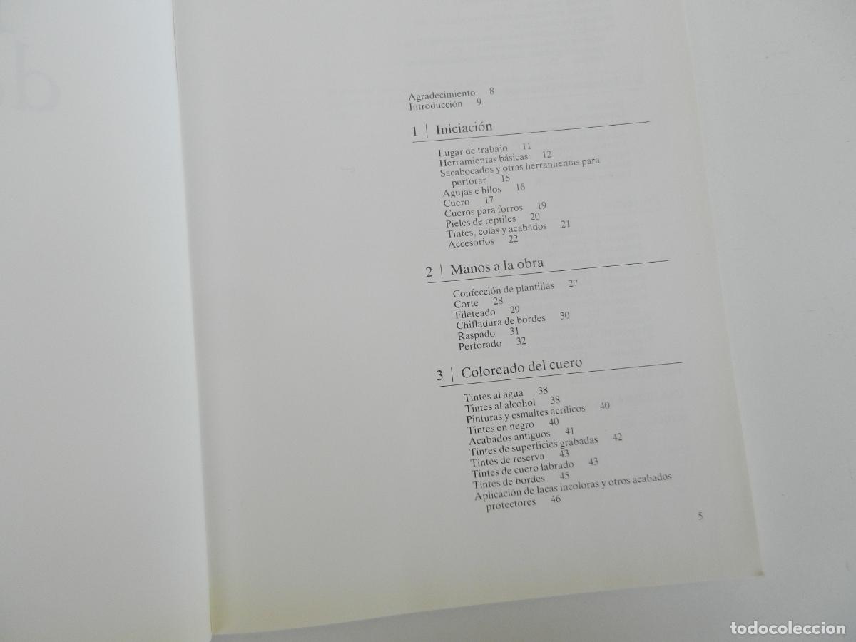 Libros de segunda mano: TRABAJO DEL CUERO - IAN HAMILTON -HEAD - CEAC- 1999- - Foto 3