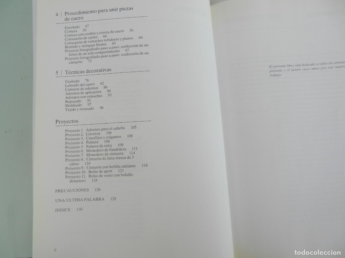 Libros de segunda mano: TRABAJO DEL CUERO - IAN HAMILTON -HEAD - CEAC- 1999- - Foto 4