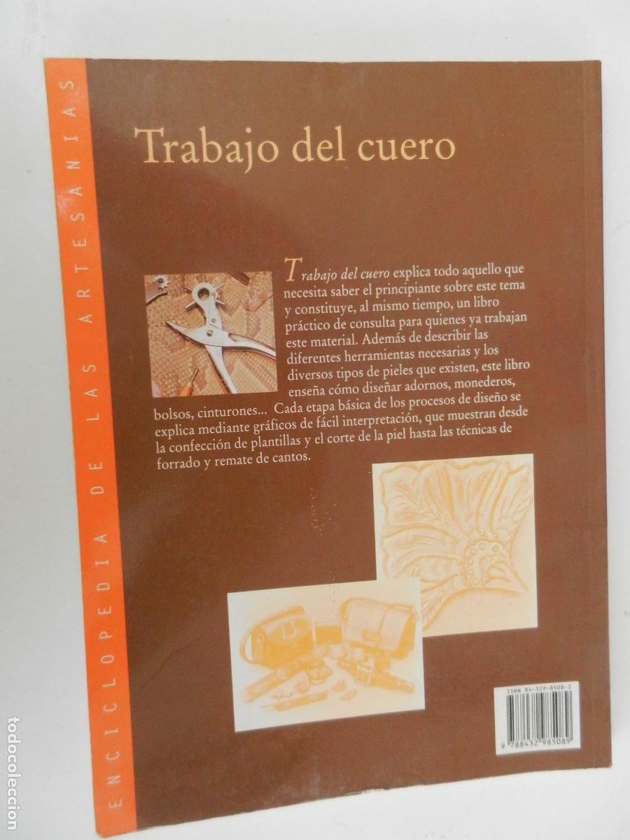 Libros de segunda mano: TRABAJO DEL CUERO - IAN HAMILTON -HEAD - CEAC- 1999- - Foto 5