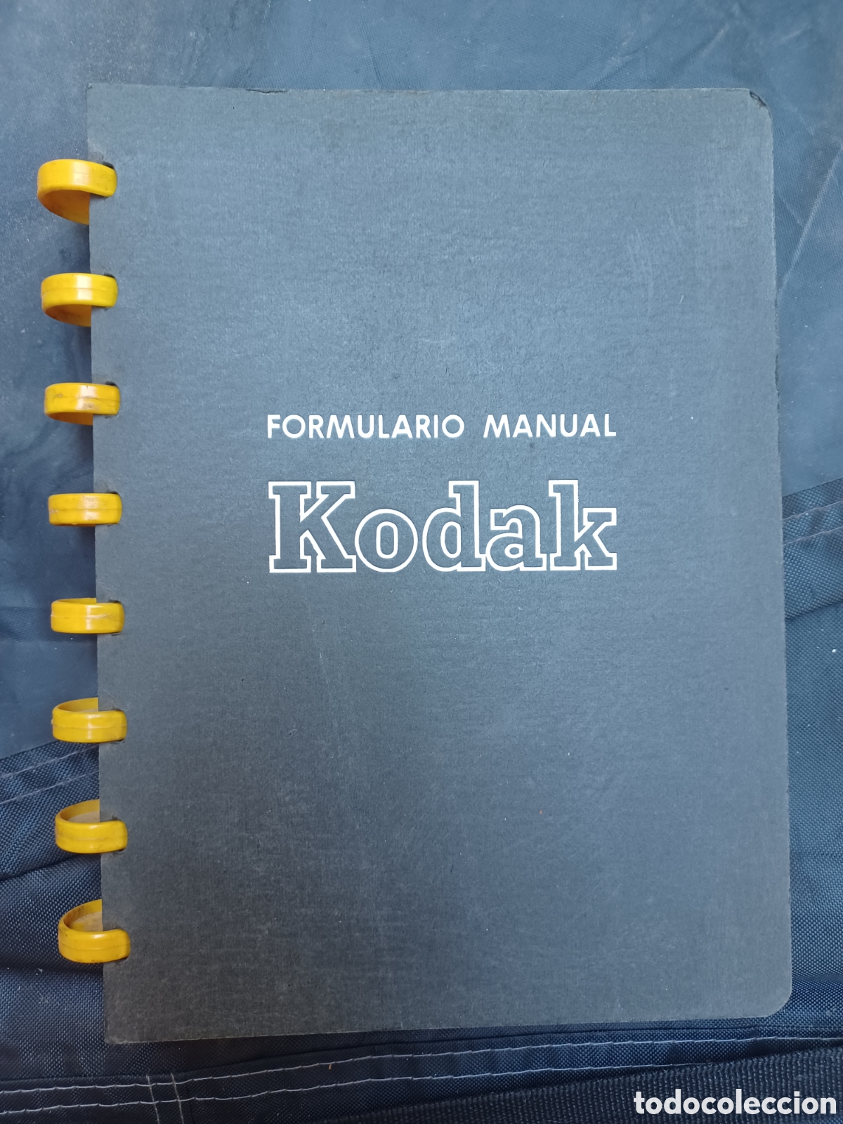 Libros de segunda mano: FORMULARIO MANUAL KODAK.