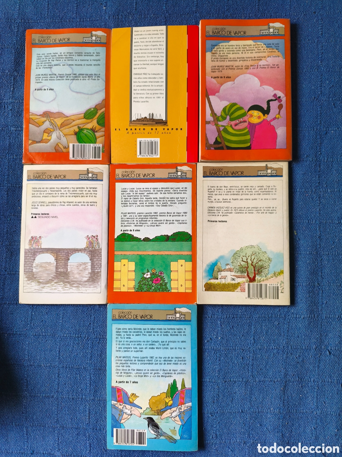 Libros de segunda mano: Colecci&oacute;n El Barco de Vapor, varias aventuras. - Foto 2