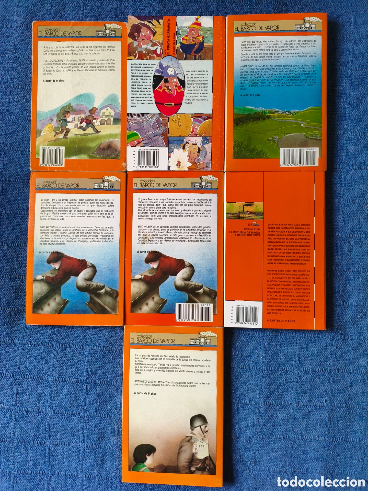 Libros de segunda mano: Colecci&oacute;n El Barco de Vapor, varias aventuras. - Foto 4
