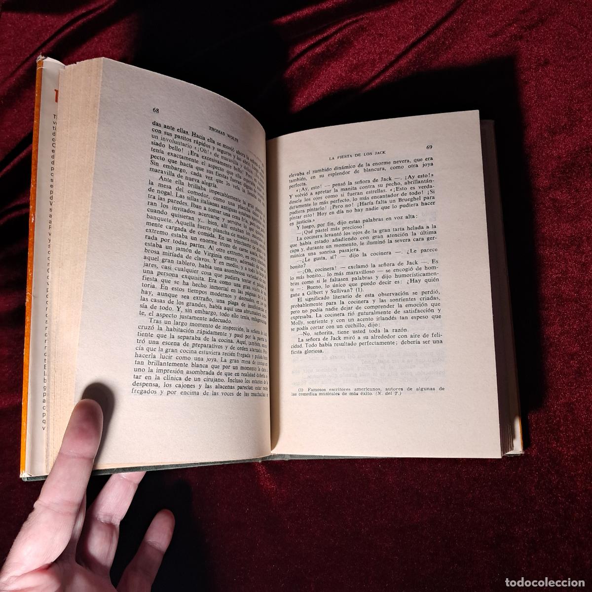 Libros de segunda mano: TENGO ALGO QUE DECIROS. Thomas Wolfe. Luis de Caralt Editor 1964 - Foto 4