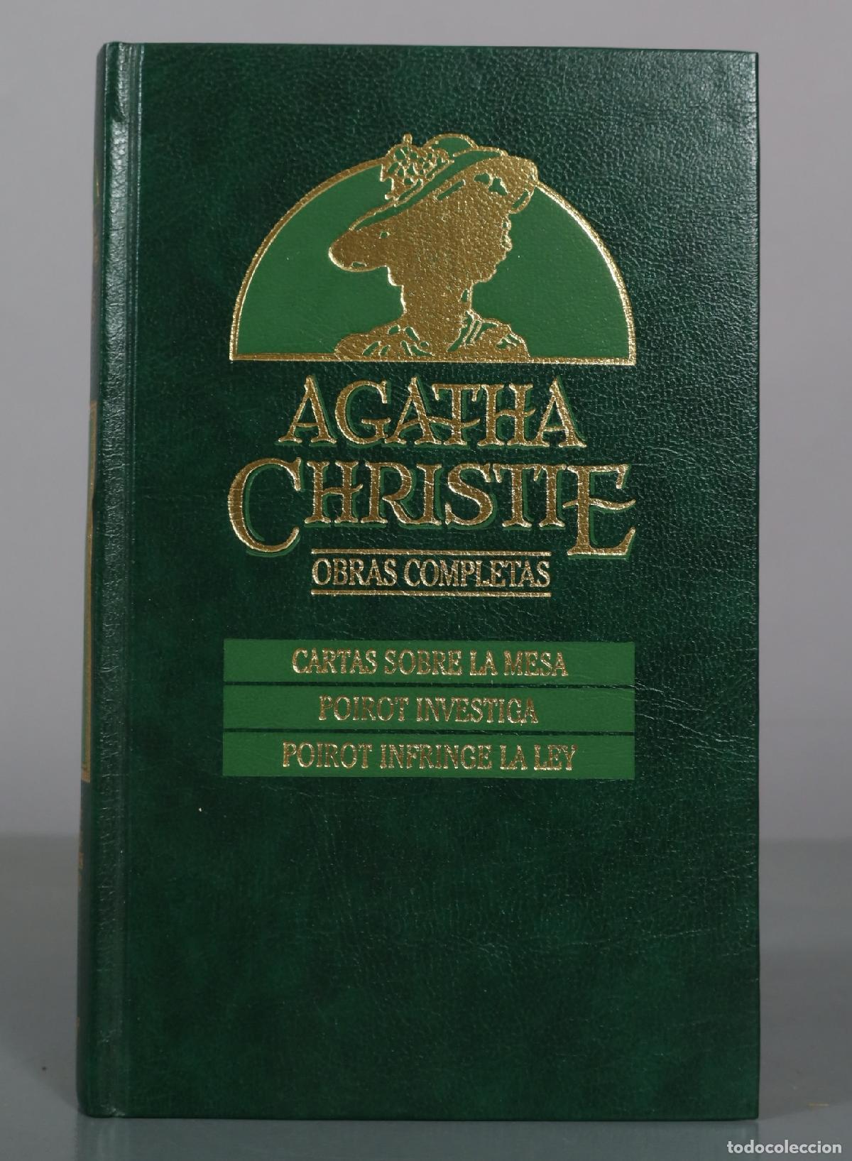 Libros de segunda mano: Cartas sobre la mesa - Poirot investiga - Poirot infringe la ley - Agatha Christie