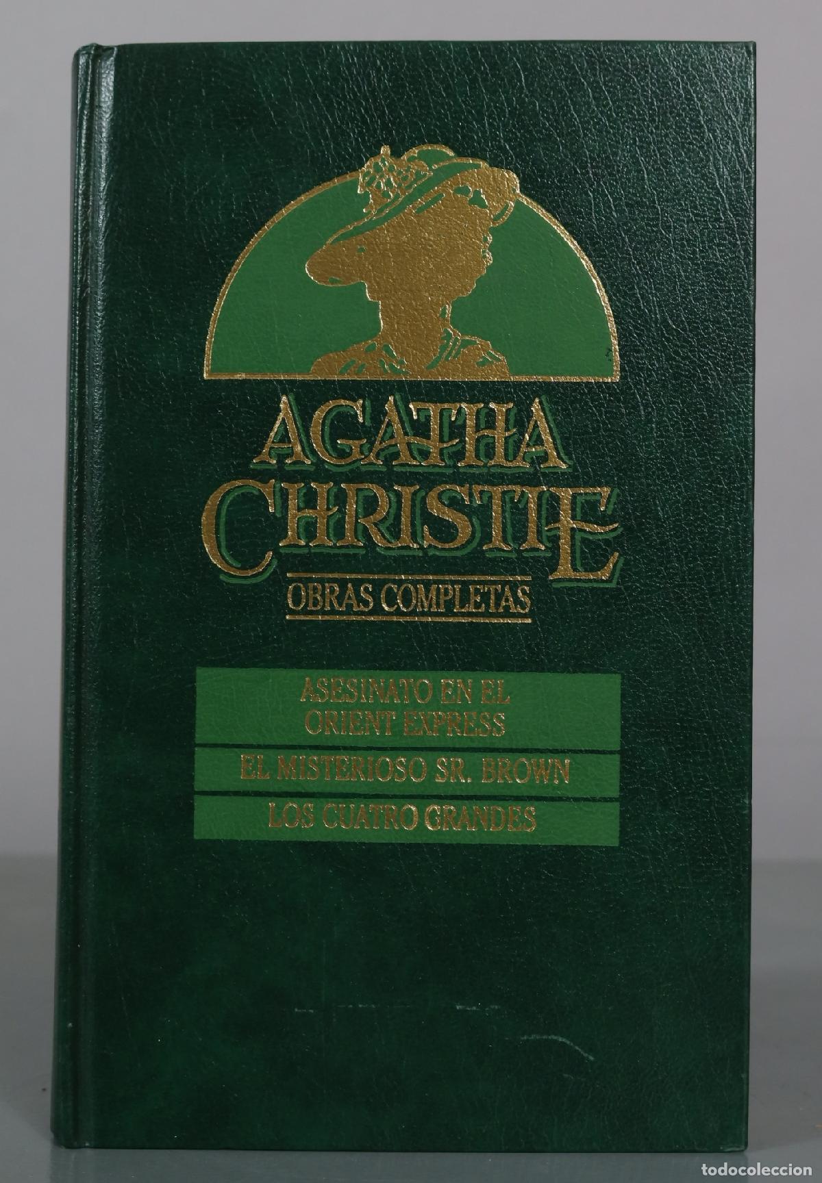 Libros de segunda mano: Asesinato en el Orient Express, El misterioso Sr. Brown y Los cuatro grandes. AGATHA CHRISTIE