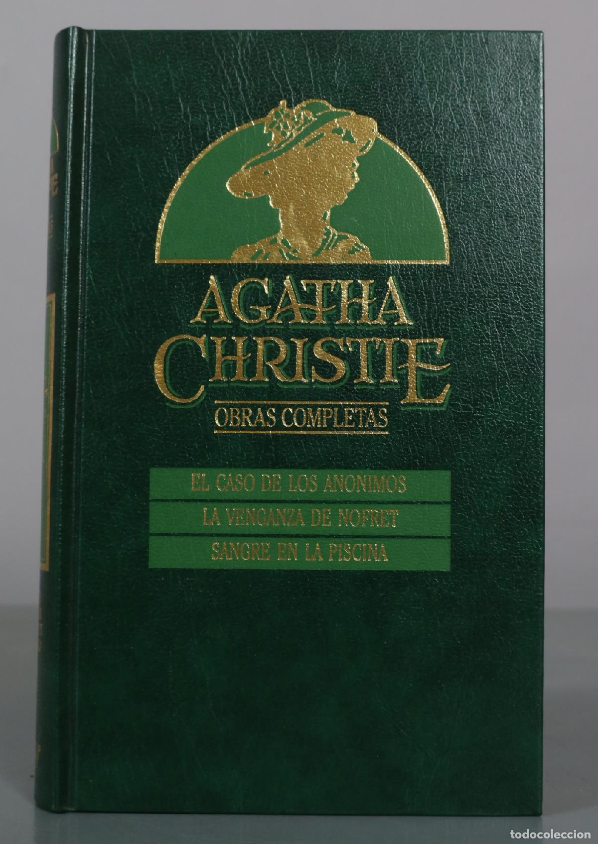 Libros de segunda mano: Obras Completas - El caso de los anonimos - La venganza de Nofret - Sangre en la piscina - Agatha