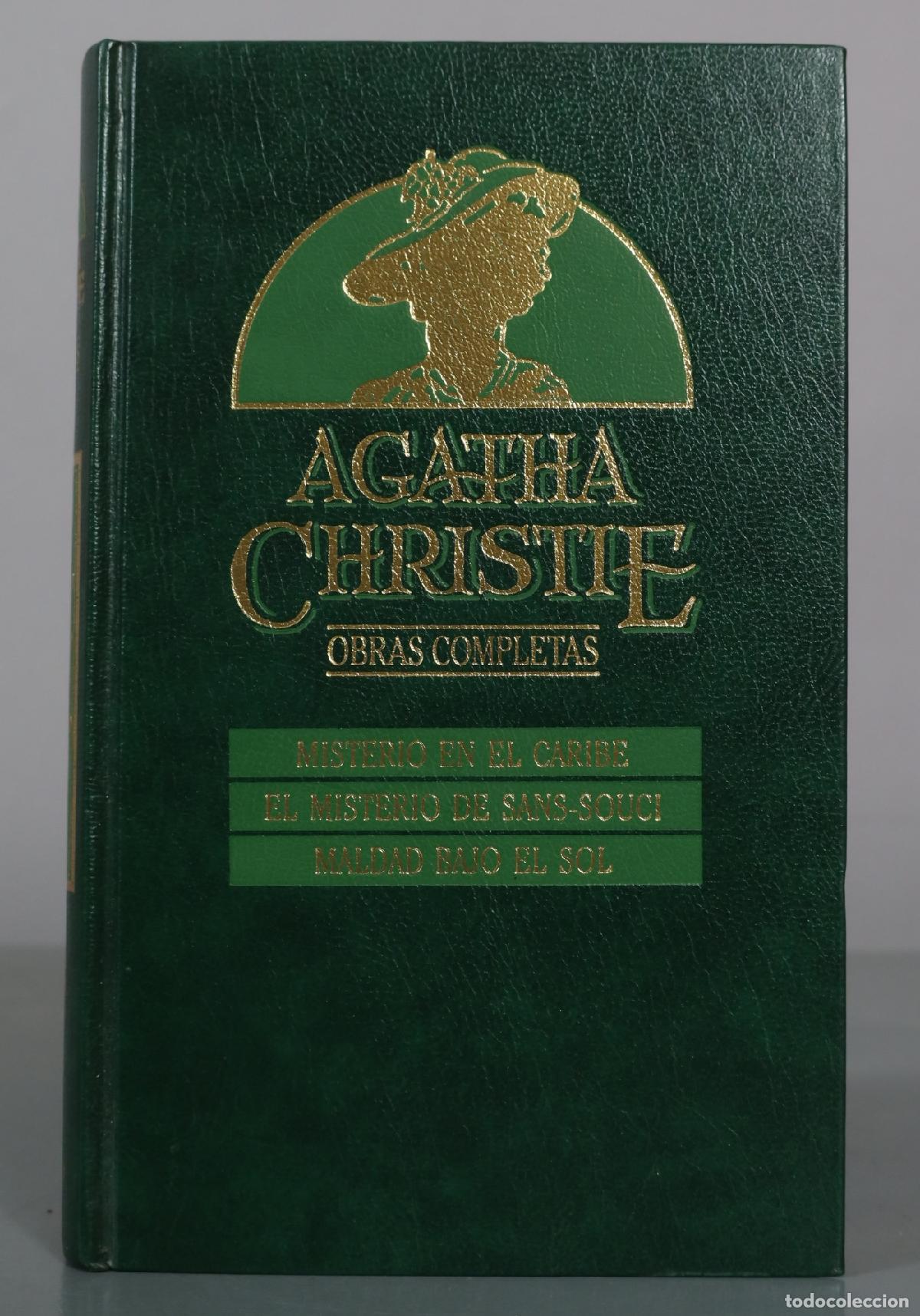 Libros de segunda mano: Misterio en el Caribe - El misterio de Sans-Souci - Maldad bajo el sol - Agatha Christie - Obras